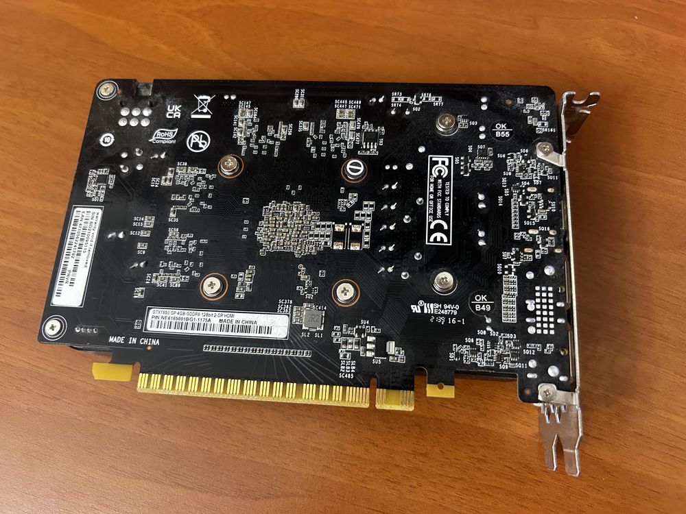 Gtx 1650 4 gb, gddr6