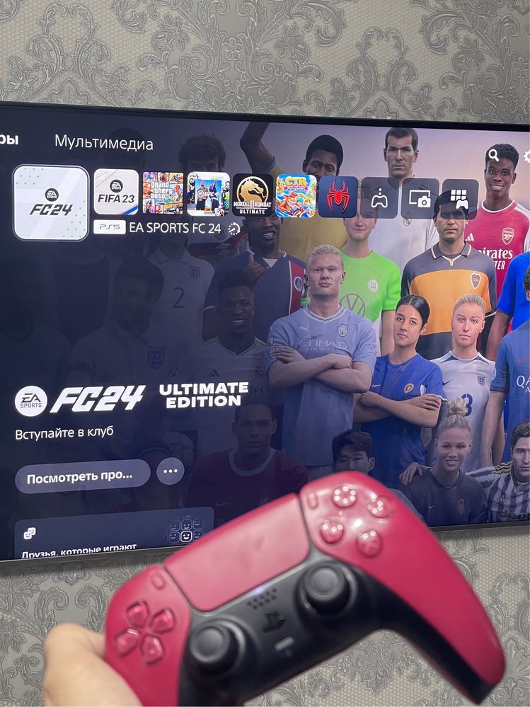 Аренда PS5, Play Station 5 + телевизар + 4 джойстика