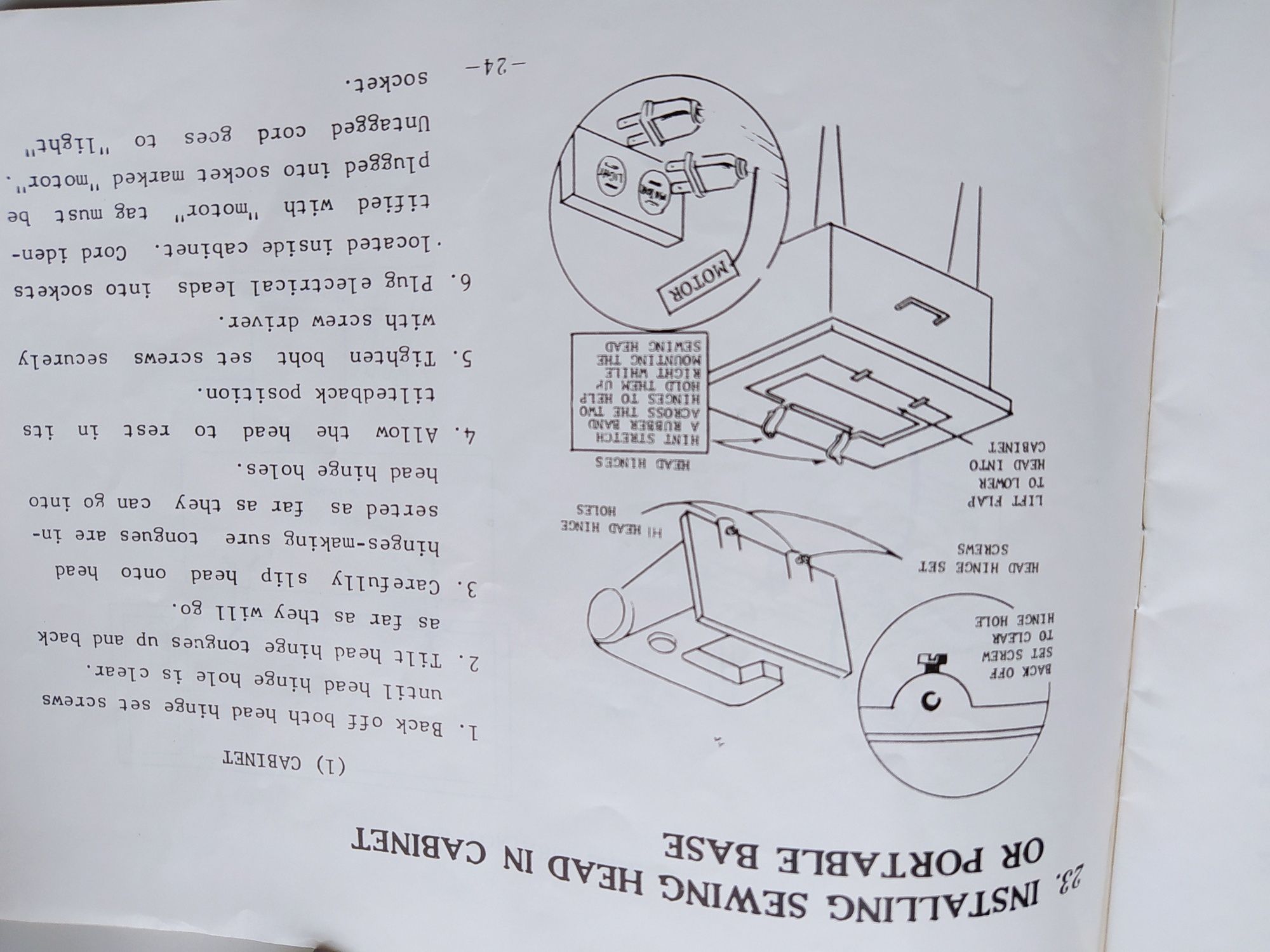 Японская швейная машинка Elekta