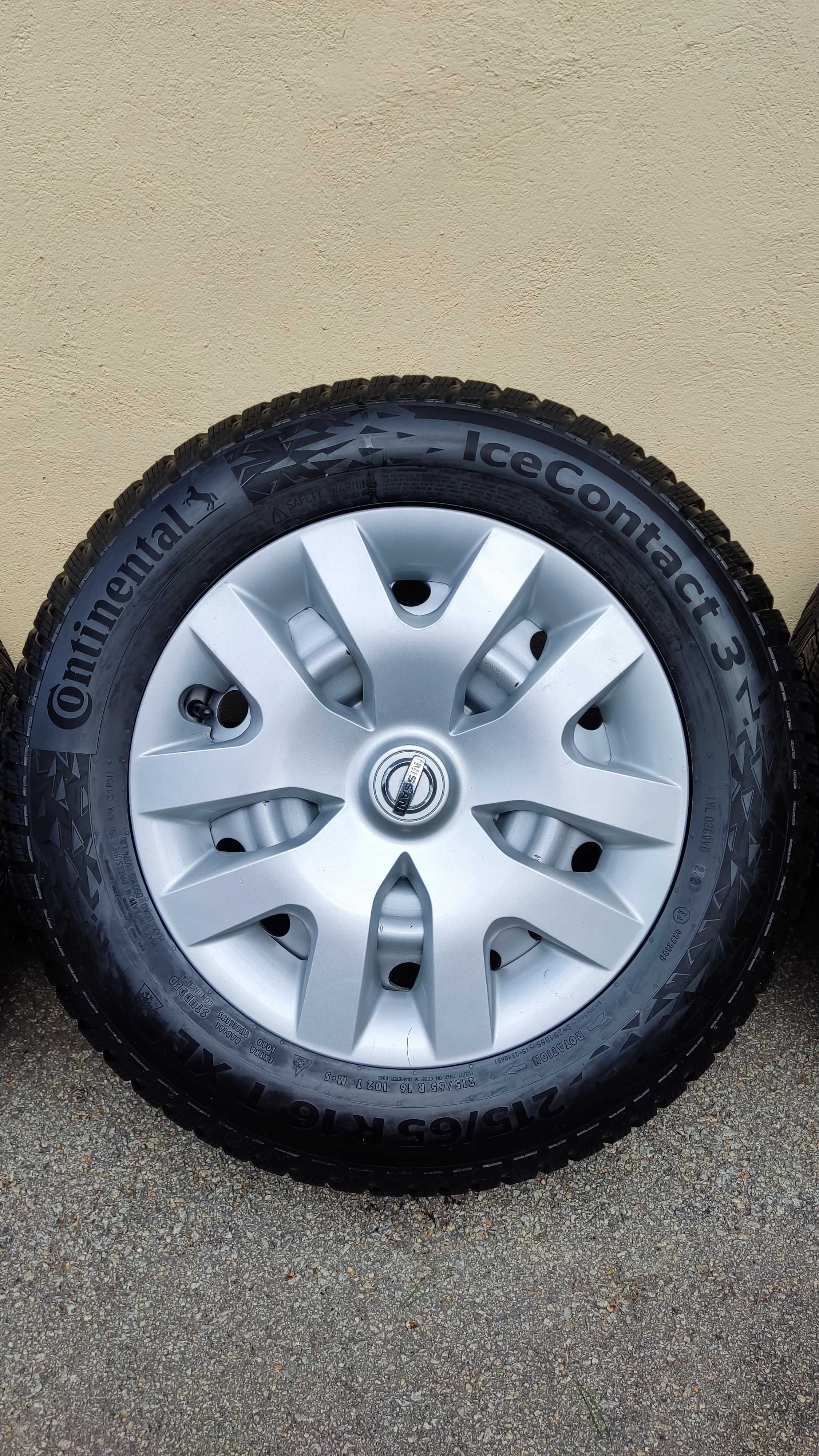 Комплект Шины (Continental Ice Contact 3) + диски + колпаки