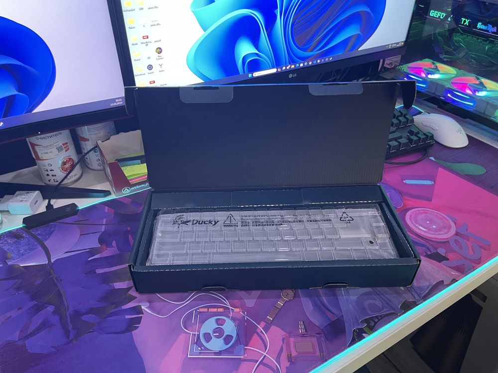 Механическая игровая клавиатура Ducky one 2 sf