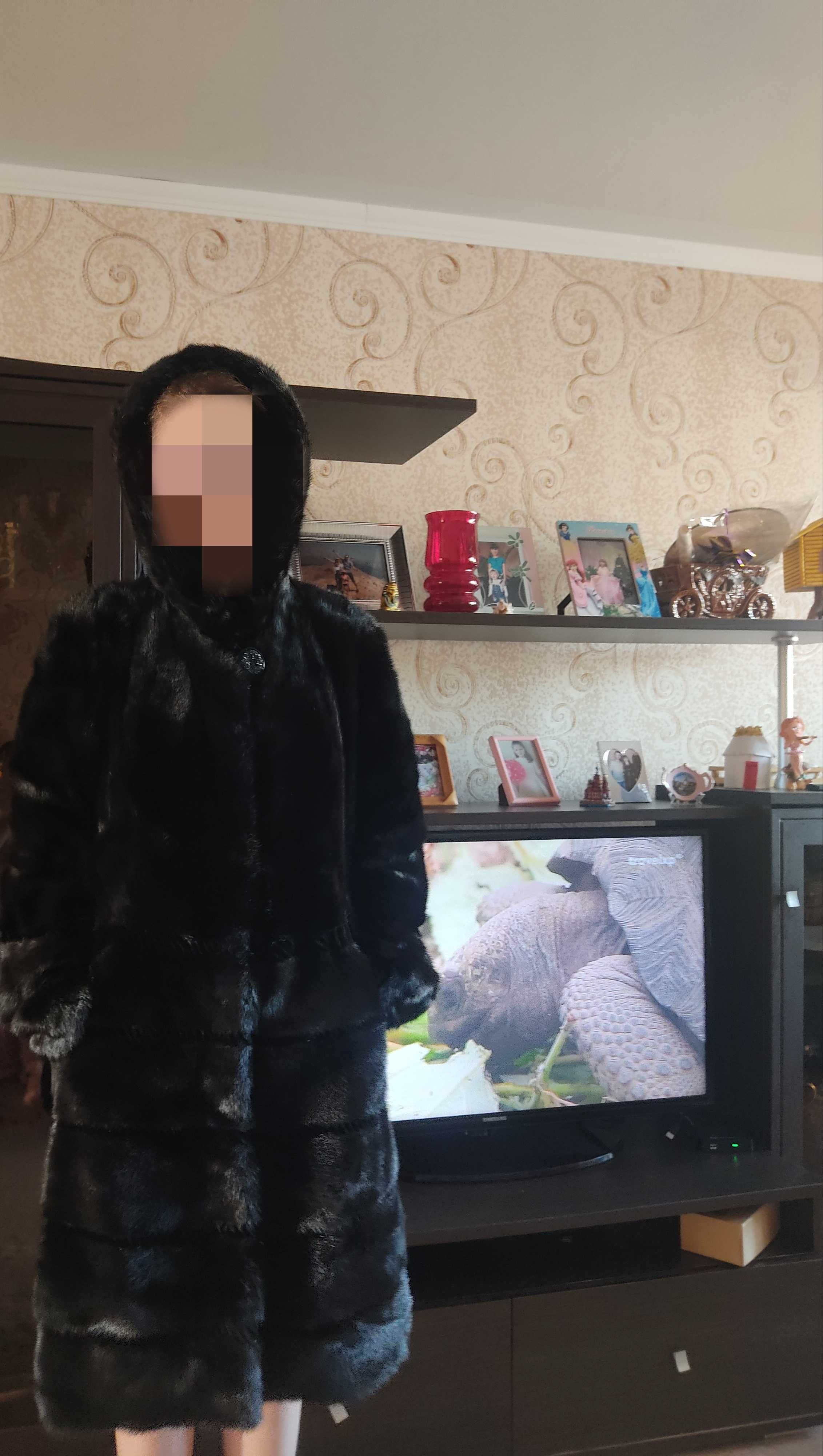 Шуба норковая, идеальное состояние