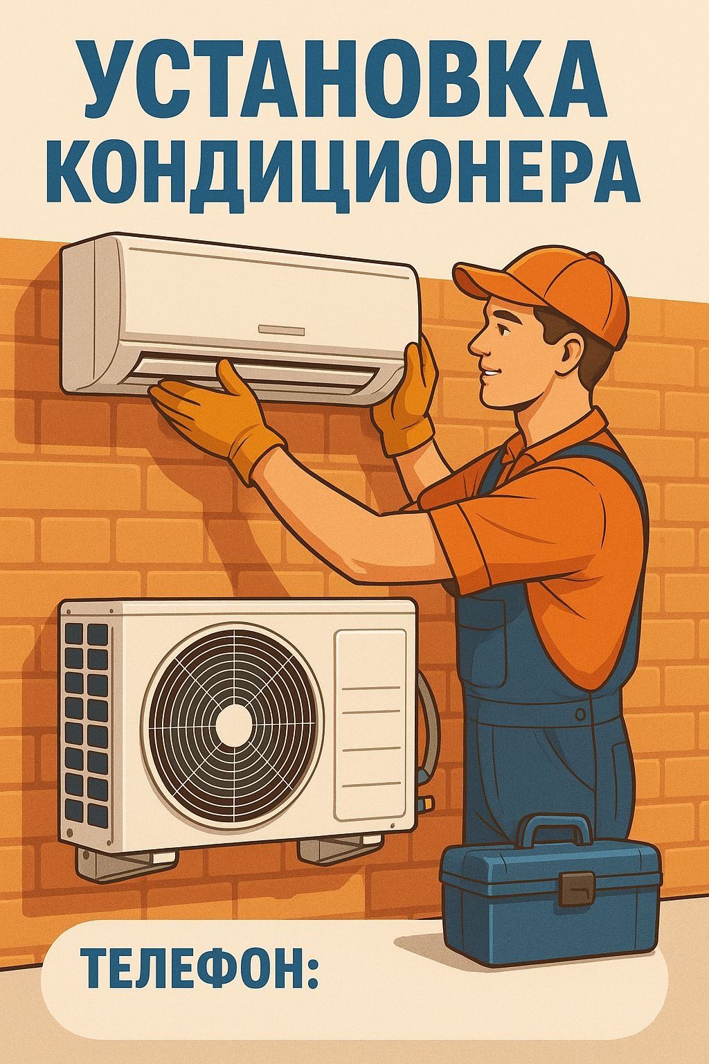 Установка кондиционеров