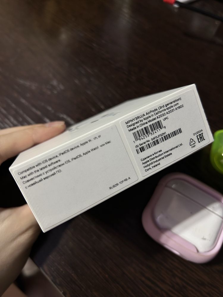 Наушники Apple AirPods 3 Generation