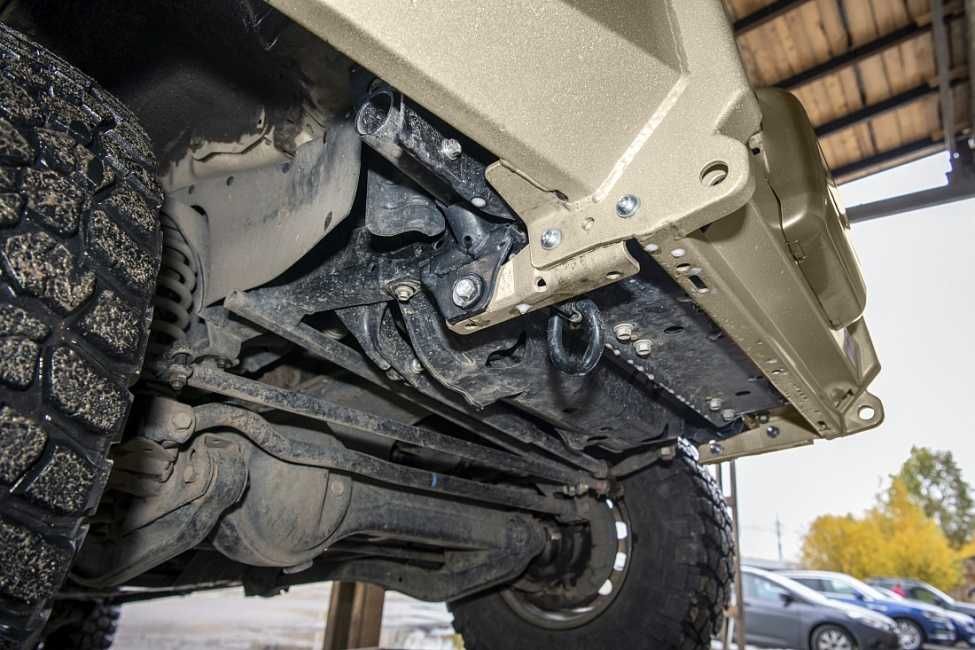 Бампер РИФ силовой передний Toyota Land Cruiser 76 2007 +