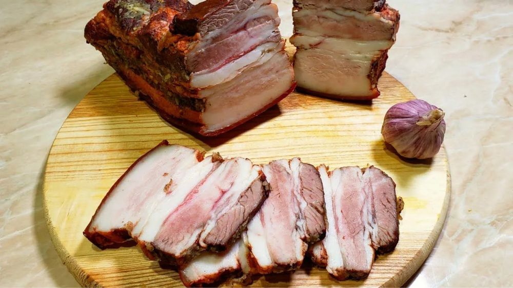 домашнее сало вкусное