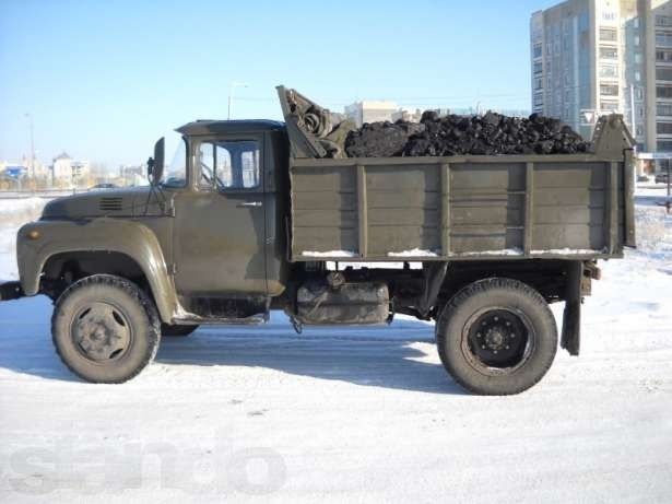 Уголь сортовой от 1 до 10 тонн Зил Камаз