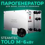Парогенератор для хамама 6 кВт автомат Steamtec TOLO M 60