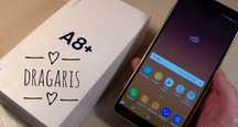 Самсунг А8+ смартфон