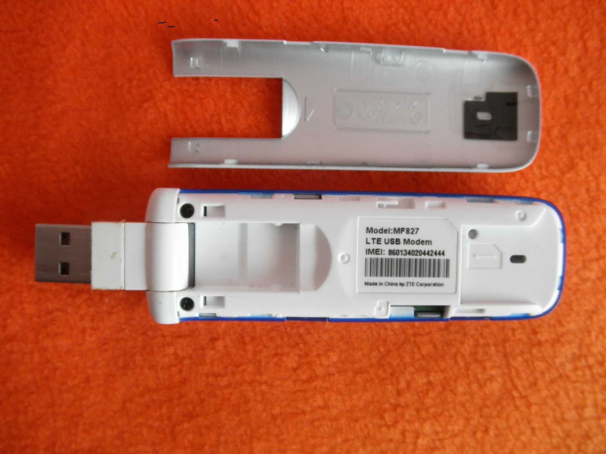 4G zte mf827 usb модем роутер алтел актив билайн теле2 izi