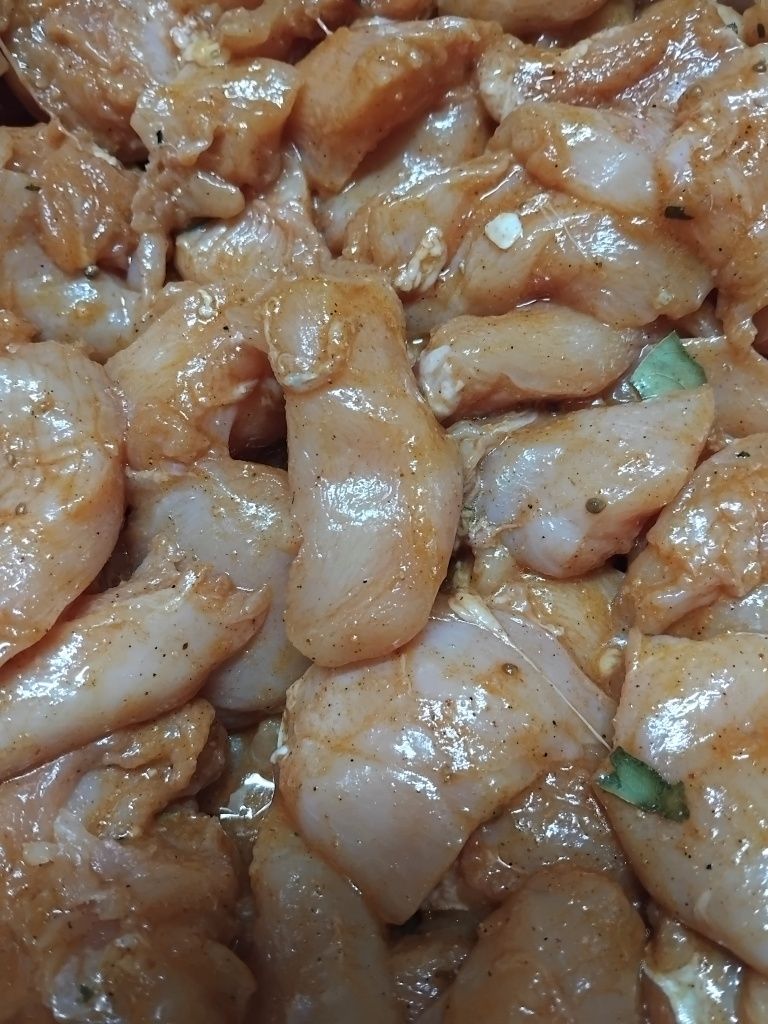 Шашлык маринад филе кур и крылья  вакум по 1 кг