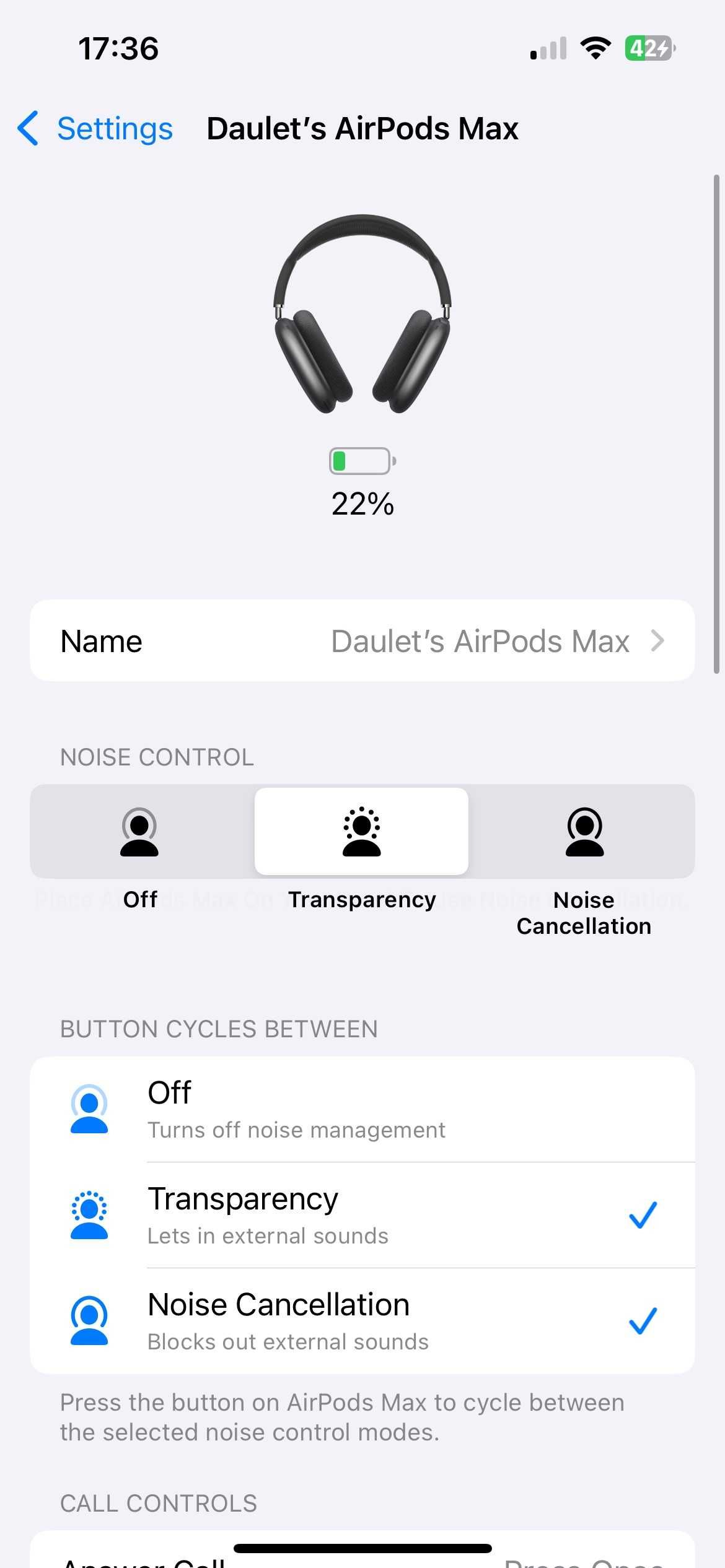 Наушники AirPods Max Midnight