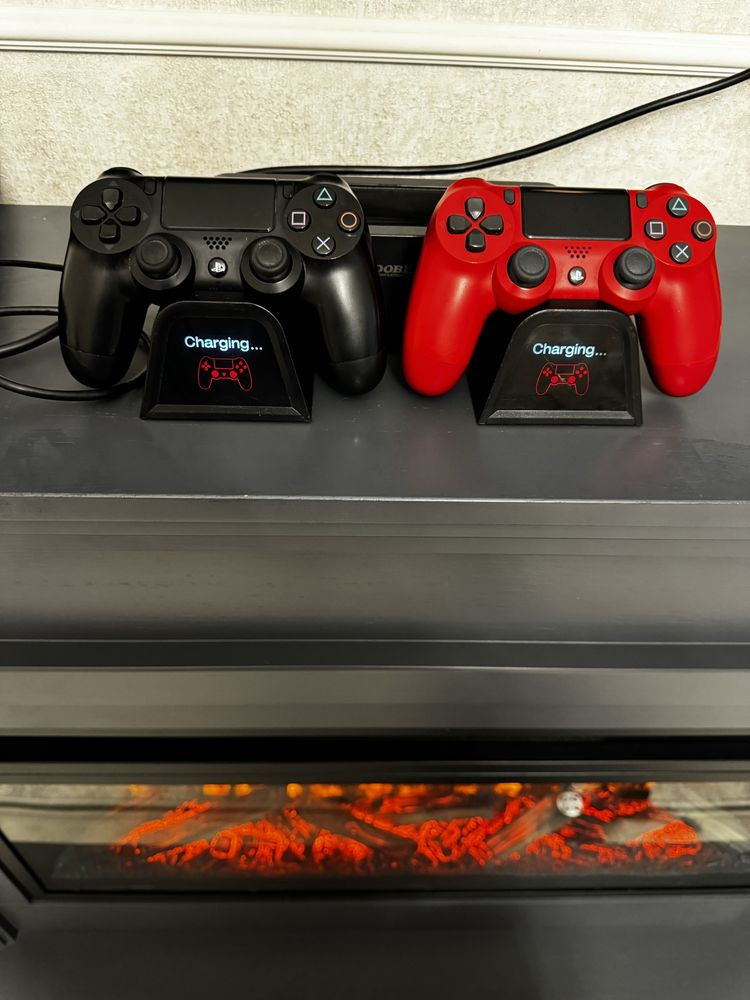 приставка sony playstation 4 pro с 2 геймпадами