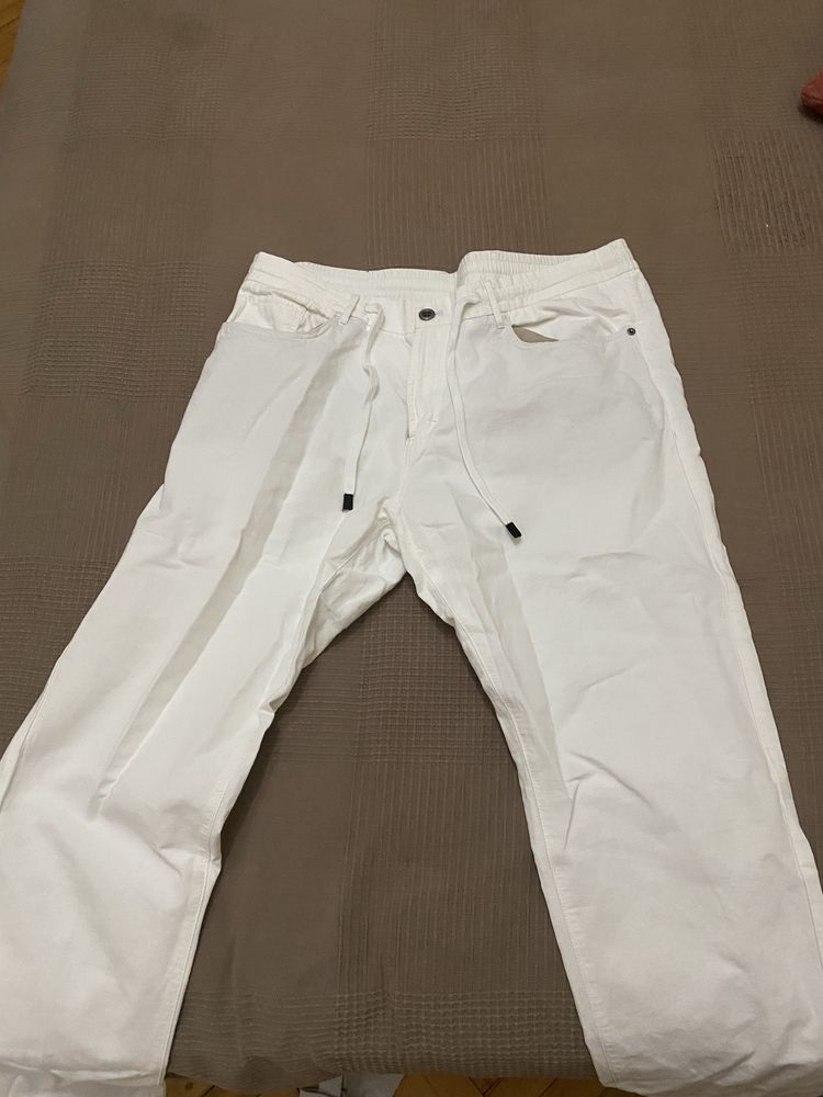 Massimo Dutti белые брюки
