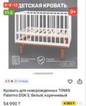 Детская кроватка