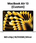 Новые! Apple M3 MacBook Air 13/16/512GB Silver (MXCT3)