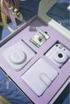 фотокамера моментальной печати INSTAX MINI 12 цвет:феолетовый