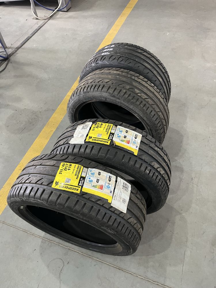 Продам летнюю резину kormoran 215/45 r17