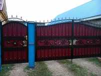 Продам ворота с забором