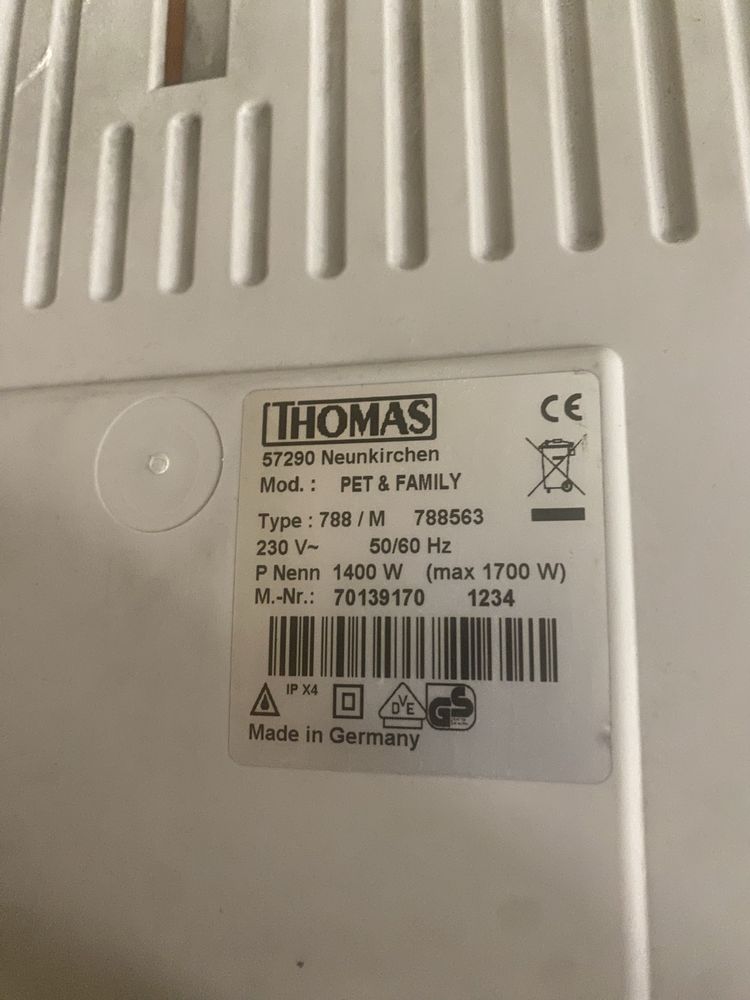 Моющий пылесос Thomas Aqua Pet & Family