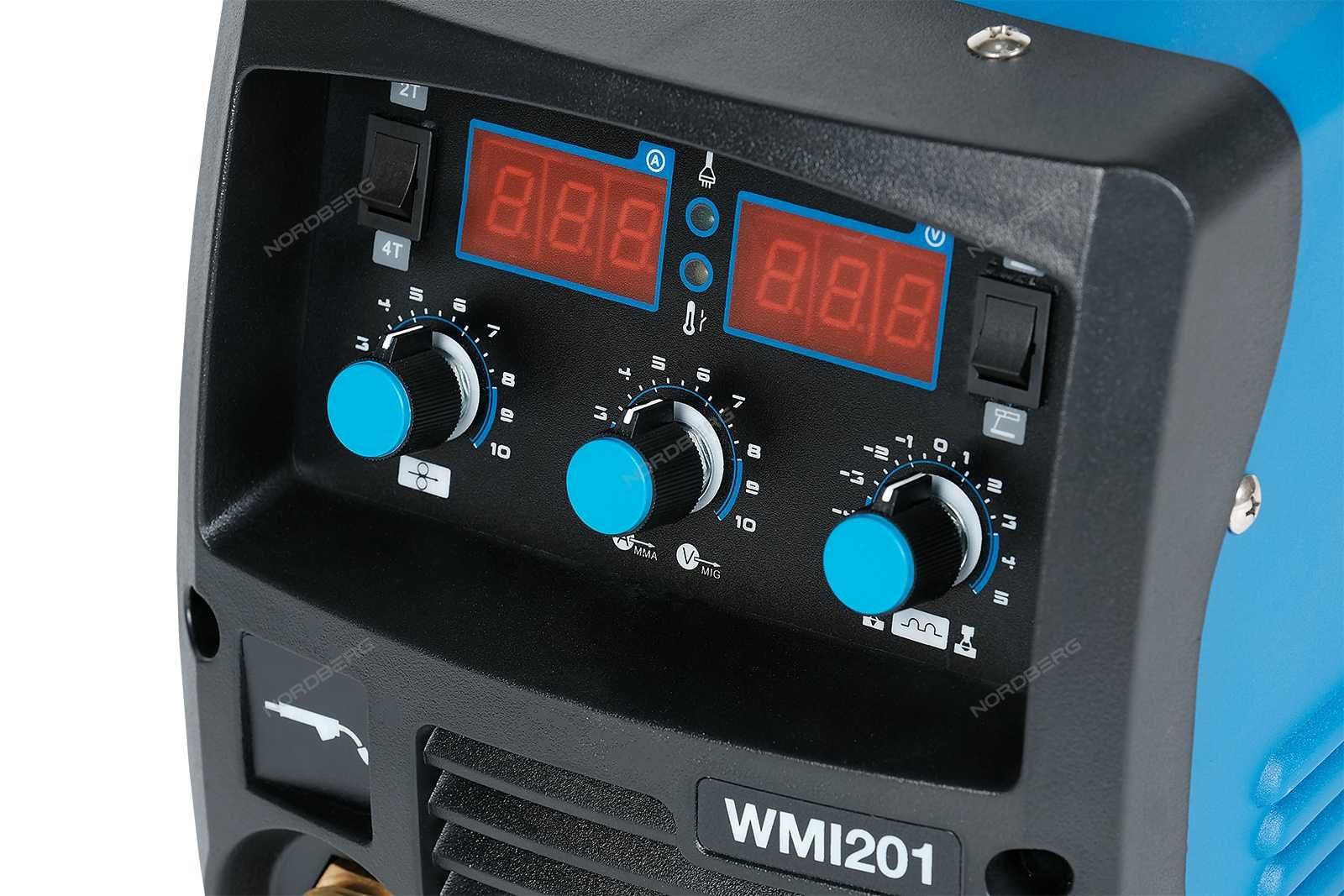 Аппарат сварочный инверторный MIG+MMA, 220V