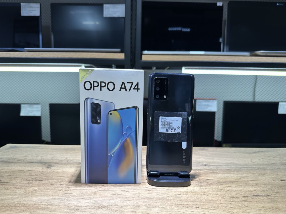 Oppo A74, 4/128 GB, черный, 9951/А10