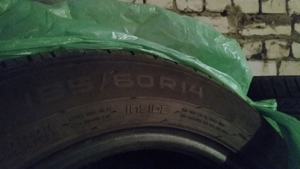 Продам Шины Nokian 185/60/14