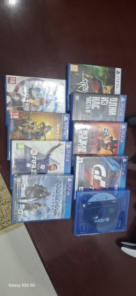 Продам PlayStation 5 1Tb 11 игр