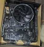 Комплект AM4 плата, процессор ryzen 3 3300x