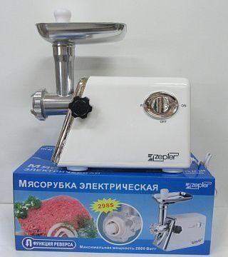 Электрические мясорубка. Бренд: Zepter, Redmond, Fissman