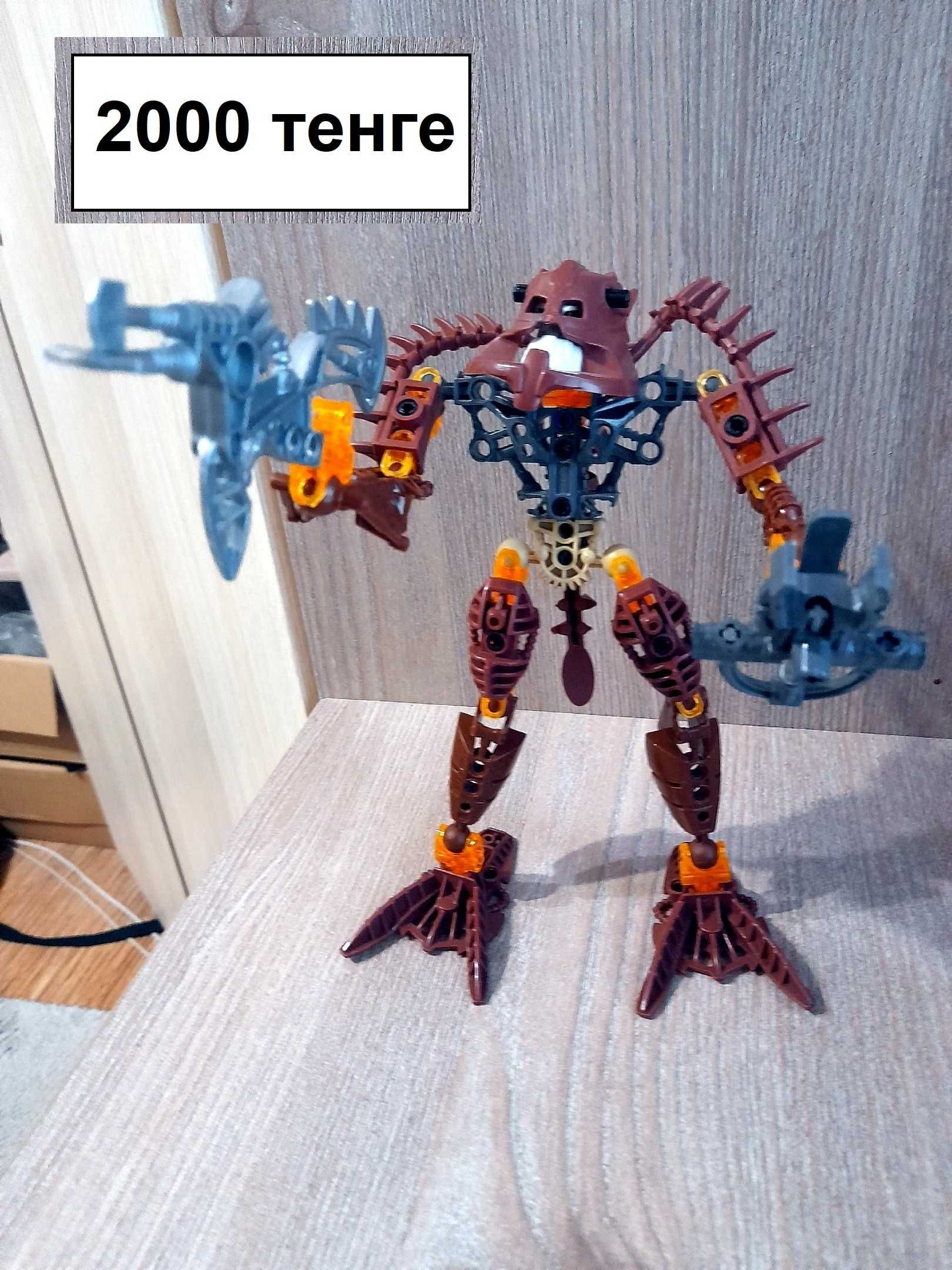 конструктор робот трансформер аналог лего lego бионикл фабрика героев