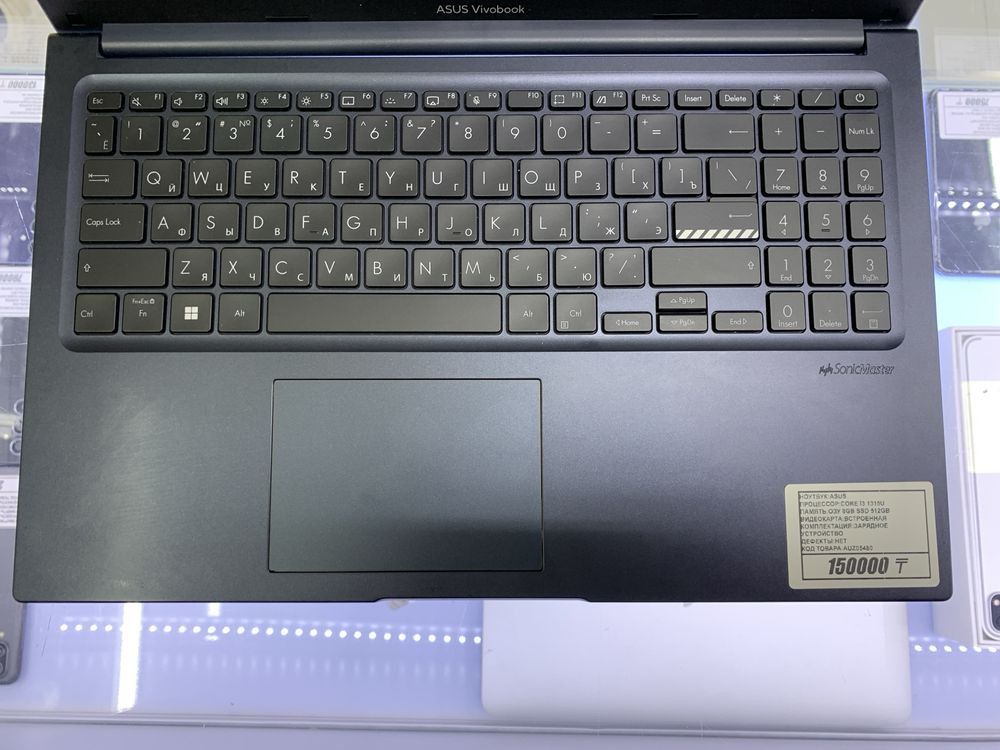 Asus core i3 1315U 8/512gb ноутбук в рассрочку магазин реал ауэзова 32