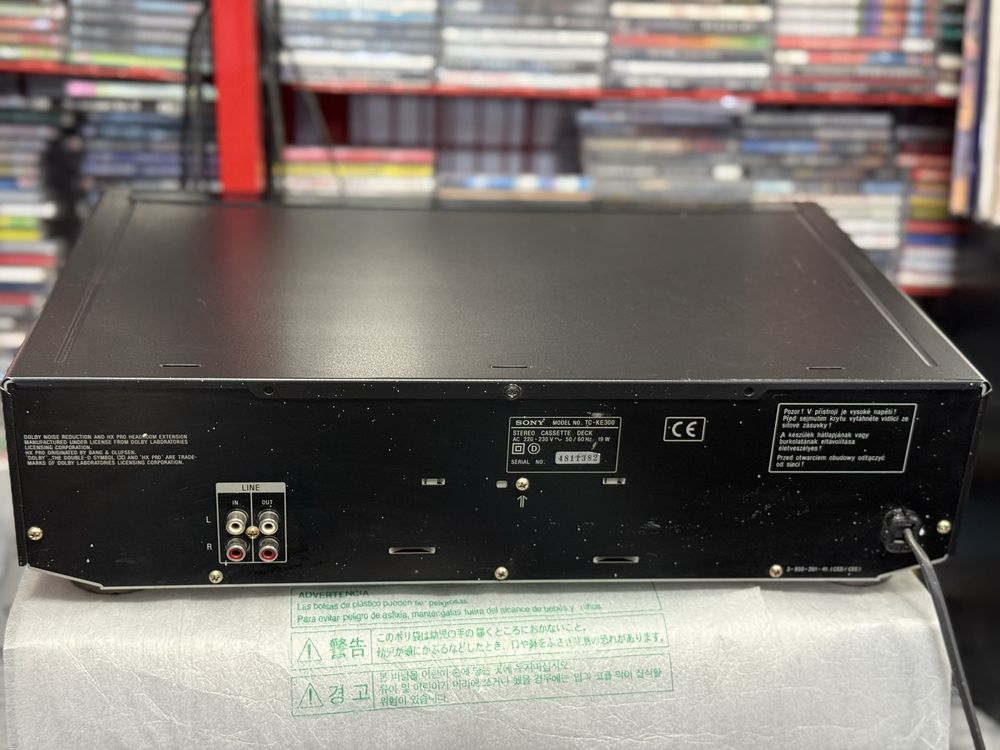 Sony TC-KE300 кассетная дека с калибровкой!