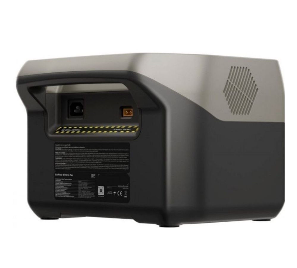 Портативное зарядное устройство EcoFlow River 2 Max 160000 мАч черный