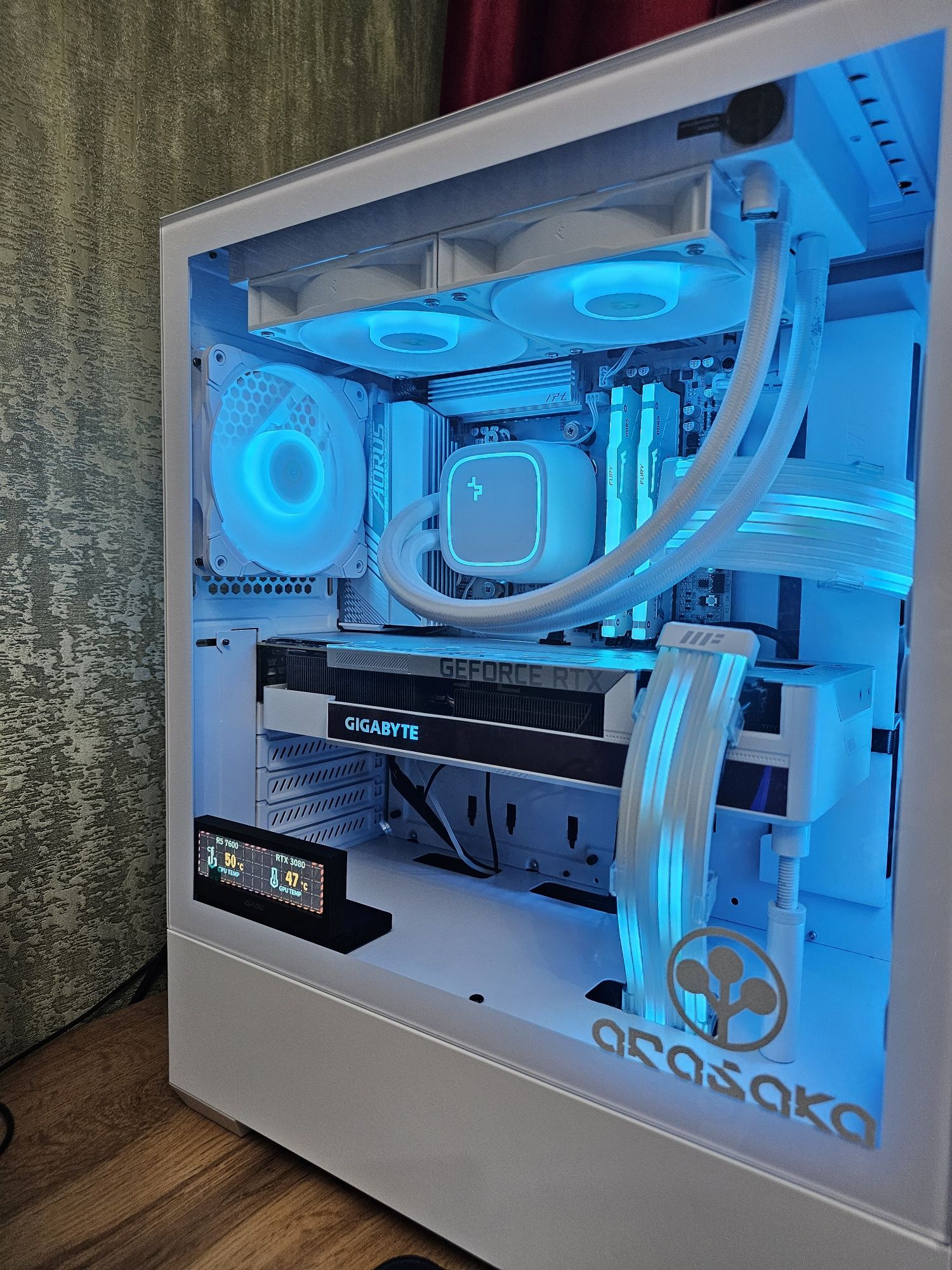 Системный блок Ryzen 5 7600+ 3080 OC+ 32Gb DDr5+ 2 TB SSD