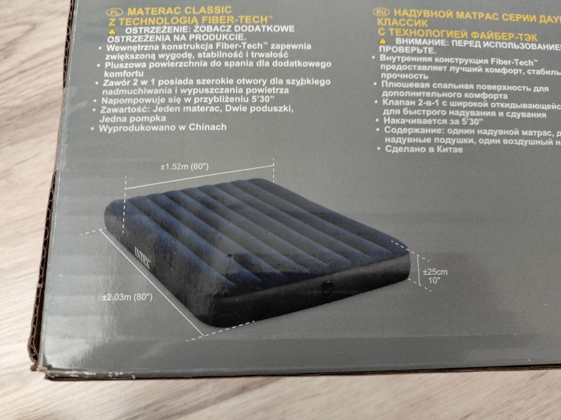 Новый Надувной матрас INTEX
