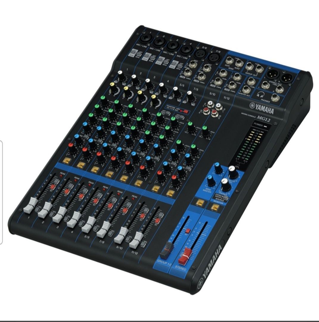 Срочно продам Микшерный пульт Yamaha MG12 (новый)