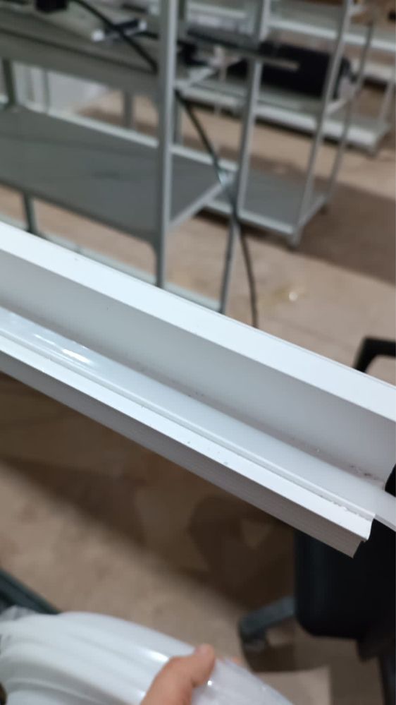 Теневой профиль ALTOR Kontur Gips PRO (усиленный) белый, для ГКЛ,62 м.