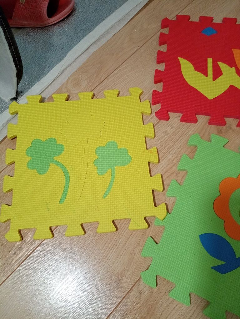 Коврик пазлы мягкий
