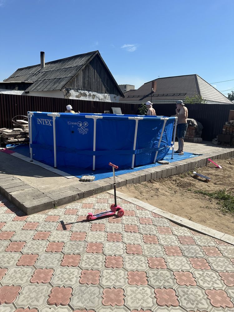Бассейн каркасный