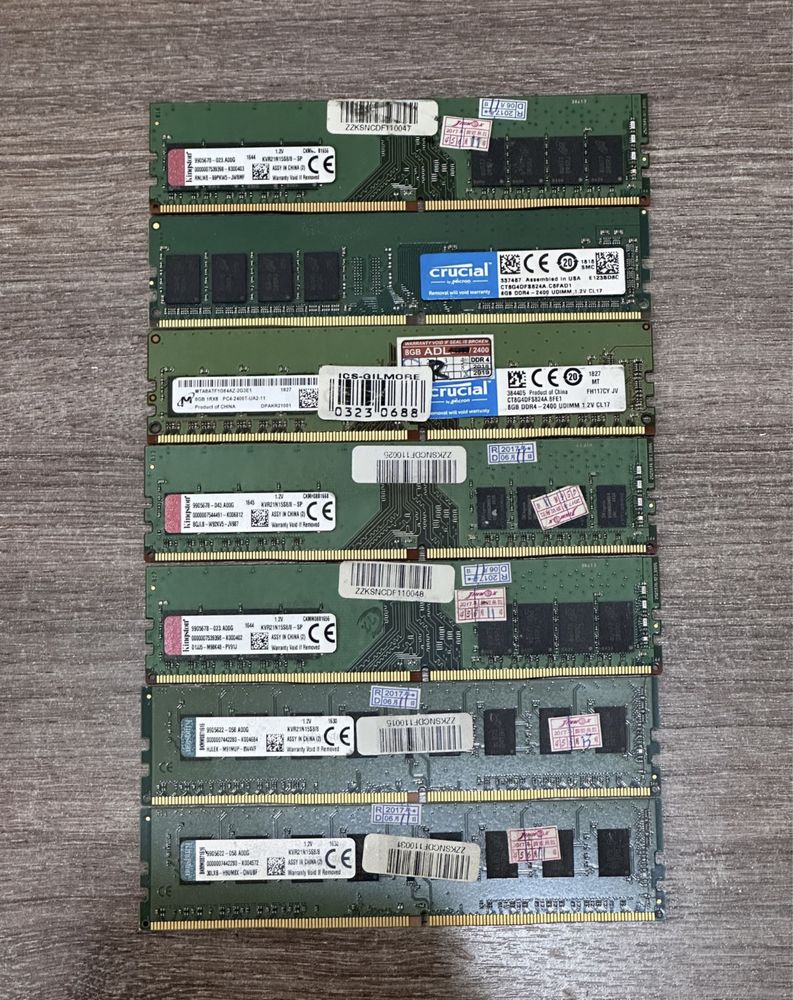 Оперативная память, Озу для ноута, ddr3, ddr4, 4gb, 8gb, 16gb,