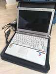 Раритет. Рабочий Fujitsu Siemens Lifebook P7010. Древний ноут с сумкой