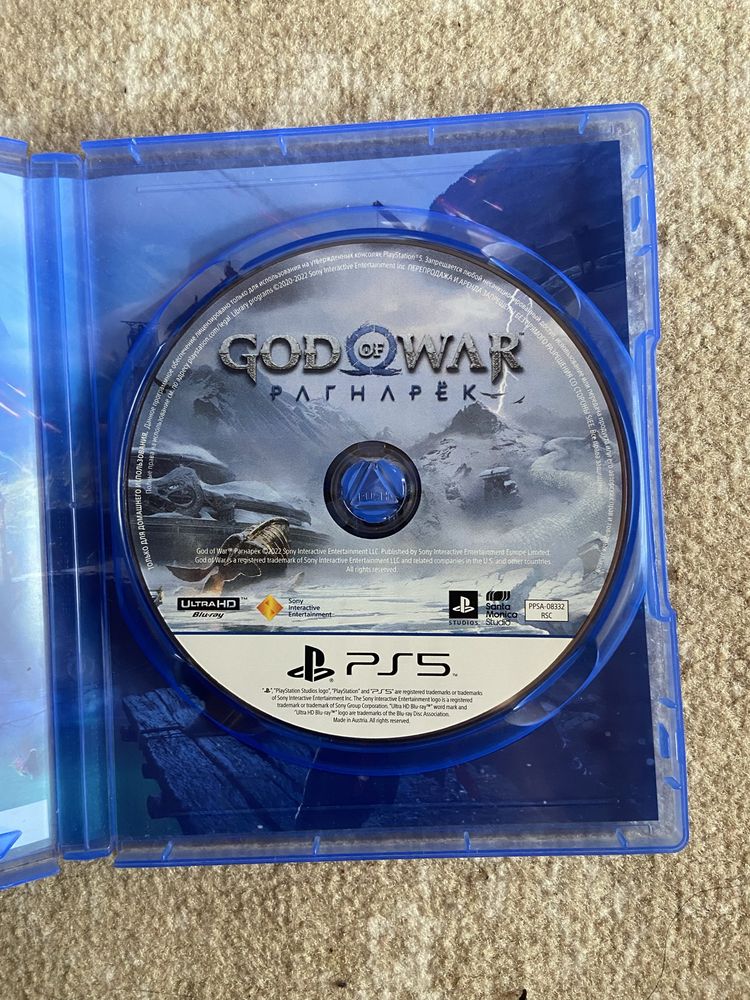 God of War рагнарёк PS5