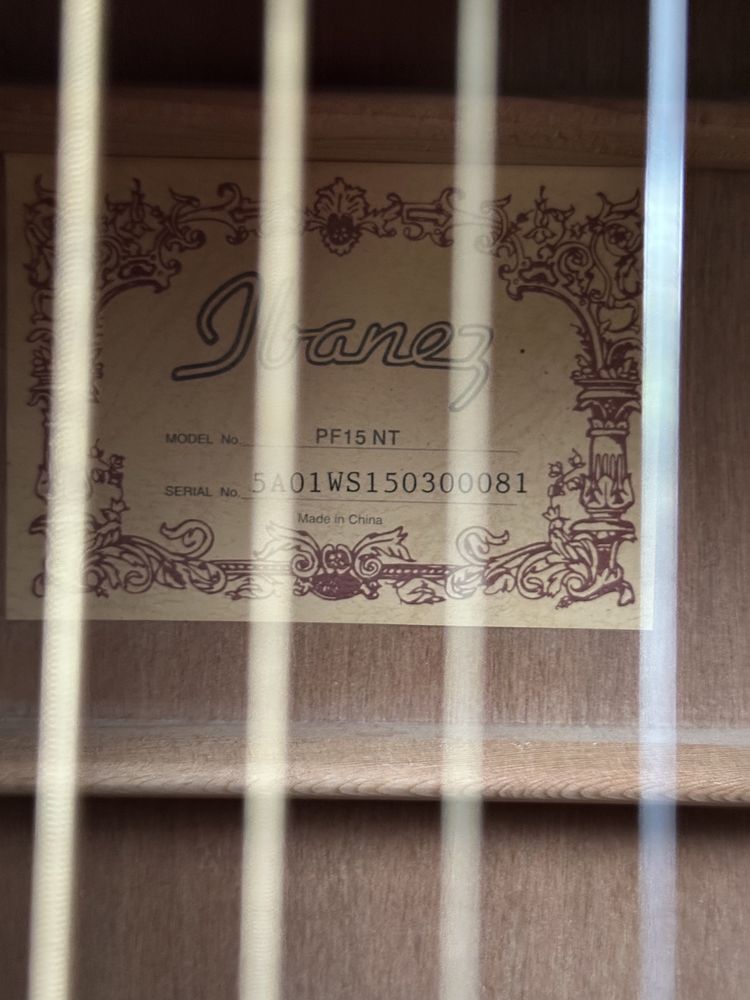 Продаю Ibanez PF15-NT
