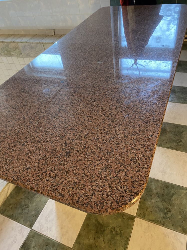 Стол из натурального камня гранит 2,5 м
