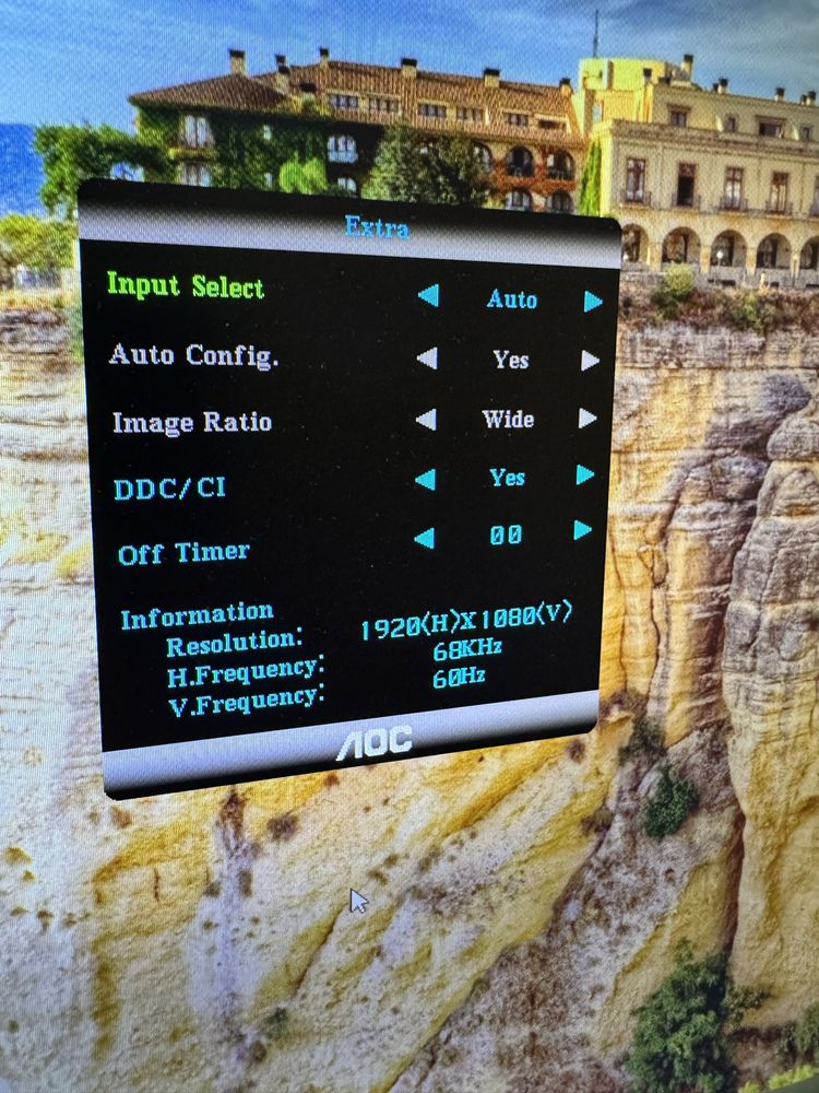 Монитор AOC 60hz