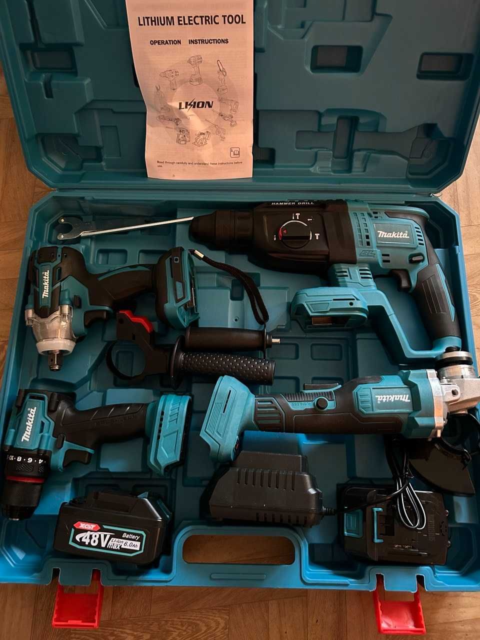 Шуруповерт Makita 48V Вольт Набор 2 Акб оптом