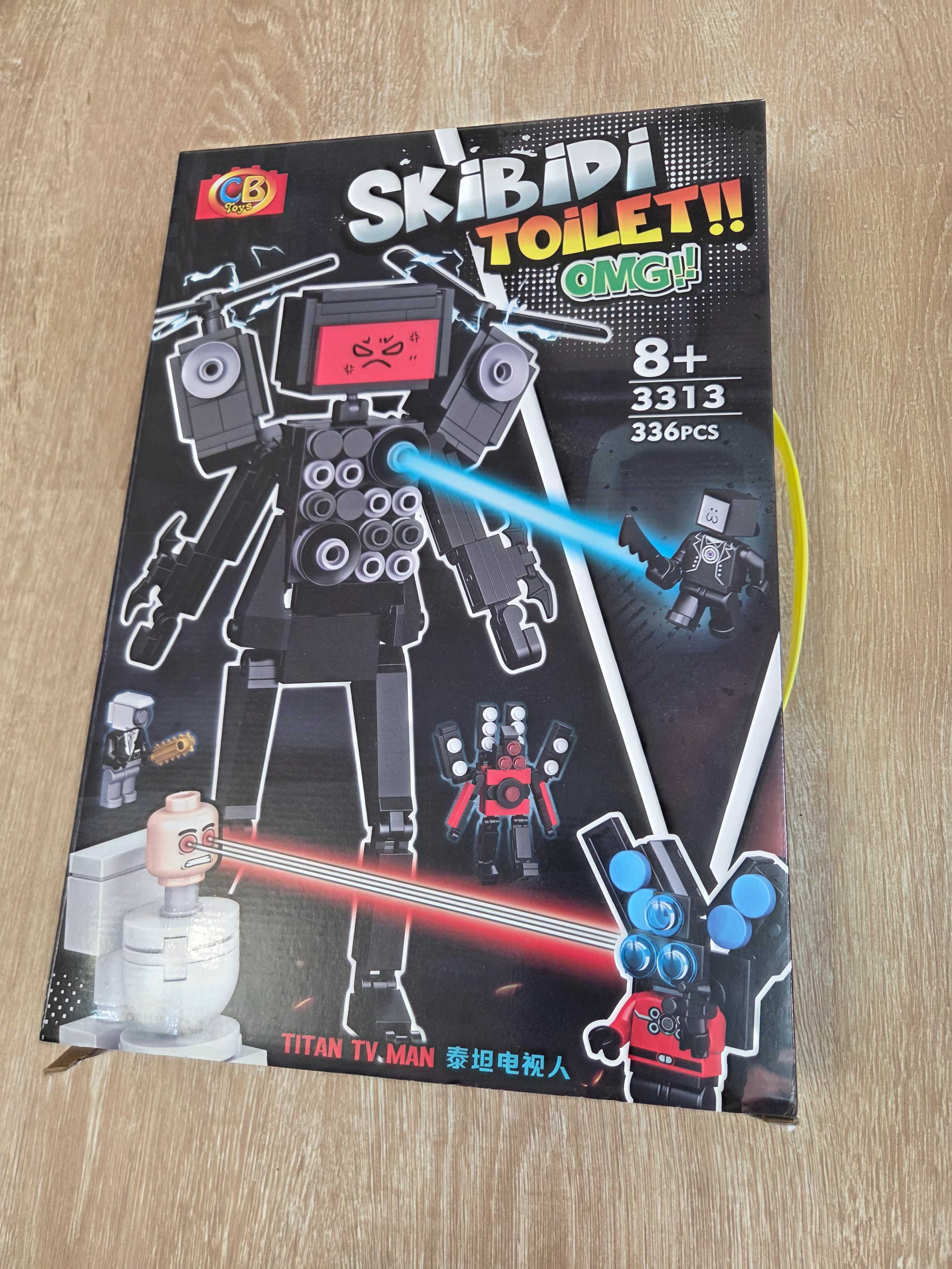 Lego skibidi конструктор скибиди титан тв мен