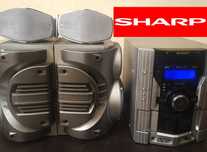 Музыкальный центр  CD-VC 656 W SHARP .380вт 8 динамиков