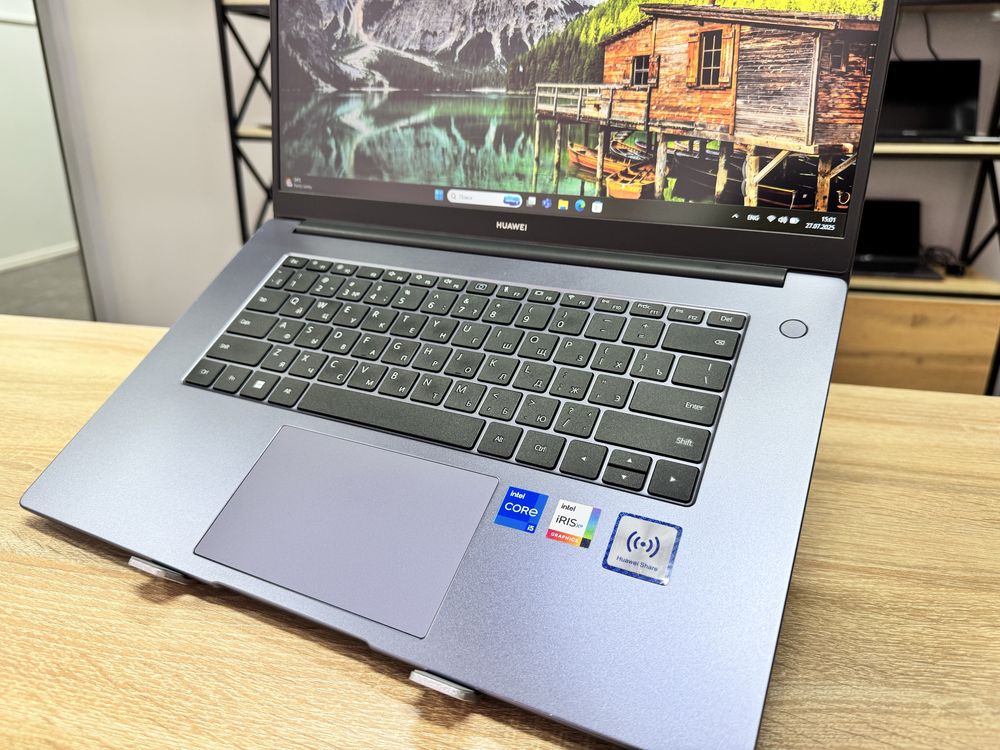 Мощный Ноутбук Huawei MateBook D15 Core i5-1155G7/8GB/512GB/Kaspi